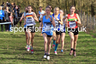 Womens Under-17s 2022 CAU Inter Counties Cross Country, Prestwold Hall, Loughborough.  Photo: David T. Hewitson/Sports for All Pics